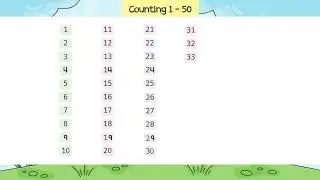 Ch 5 | Pan India | Maths Pre Primer | Book B | Counting 1 - 50 | For children