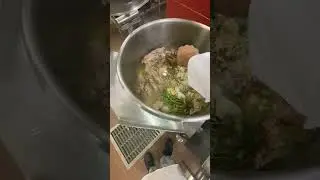 cooking stock. 🍜