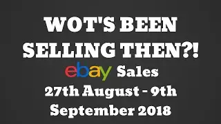 EXTRA DOSH - eBay Sales 27th August - 9th September - Board games, DVDs, BRIO, etc