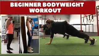 BEGINNER BODYWEIGHT WORKOUT!
