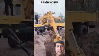 Bego kuning #automobile #excavator #bulldozer #jcb #machine #dj #funny