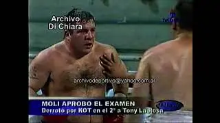 Boxeo La Mole Moli derroto a Tony La Rosa 1999 V-10289 DiFilm