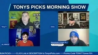 Live NFL NBA NCAAB NHL Picks Tonys Picks Morning Show 1-18-2026