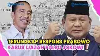 TERUNGKAP RESPONS PRABOWO SOAL KASUS IJAZAH PALSU JOKOWI, DIBONGKAR MANTAN KABARESKRIM