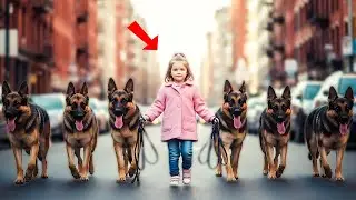 Everyone Thought It Was Cute&hellip; Until They Learned Why the Police Dogs Protected Her