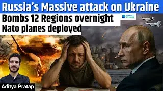 Ukraine Under Attack: 5 Dead After Russia&rsquo;s Overnight Drone & Missile Assault | Poland on High Alert