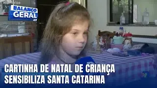 Menina de 6 anos emociona ao pedir remédios e material escolar