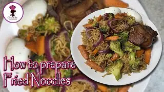 Вкусный рецепт лапши &laquo;Индоми&raquo; | Вкусная лапша | любимый шеф-повар Элла