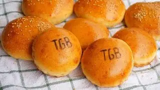 Pan de hamburguesas tipo TGB