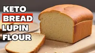 Кето-хлеб из люпиновой муки | Низкоуглеводный безглютеновый хлеб