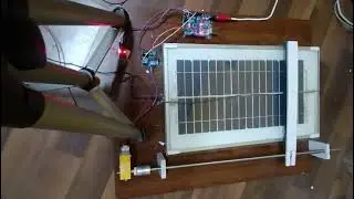 Solar panel dust  cleaning system #solarproject #diyprojects #engineeringprojects #stemlearning