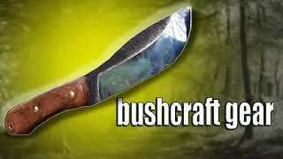 Best full tang knife. Bushcraft knife.