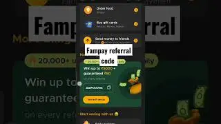 Fampay referral code original 100% #fampayupi #fampay #fampayreferralcode #referralcode #fampaycard