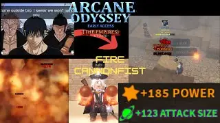 Fire Cannonfist, a interesting choice. | Arcane Odyssey Pvp | Ft. @hotame132