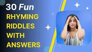 30 Fun Rhyming Riddles With Answers I Rhyming Riddles