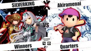 (SSBU) FINAL FATE CHROME SILVERKING (PYRA) VS AKIRAMENAI (ness) WINNER QUARTERS