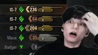 폭풍의 IS-7 3소대