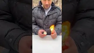 Survival Skills: Make a Camping Fire Starter 🔥 #camping #bushcraft #survival #lifehacks #outdoors