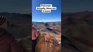 Palccoyo - the Place in Peru with 3 Rainbow Mountains #travel #peru #perutravel #traveling