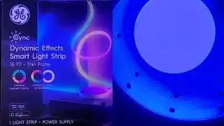 GE Cync Smart Bulb and Strip Light Shows