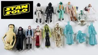 Star Wars Stan Solo Custom Vintage Kenner-Style Figures x15 eBay Bundle - Figure Unboxing & Review