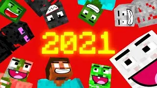 Minecraft Mobs Shorts #6 : NEW YEAR CELEBRATION 2021 (Minecraft Animation Parody)