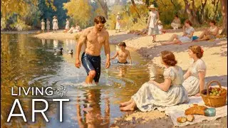 Step Inside a Renoir Painting | Beautiful Living Art, Monet Inspired Visual Poetry 2