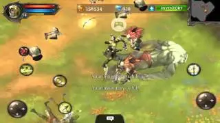 Dungeon Hunter 4 Valance Courtyard Gameplay