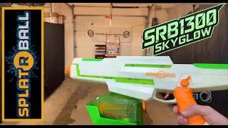 😈🎆НОВИНКА! ДЕМО-ВЕРСИЯ!!😈🎆 SRB1300 Skyglow Гелевый бластер!! Ультрафиолетовая подсветка - Пиро-св...