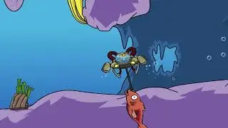 Penguin Zone Walkthrough Episode 7 - Scavenger Hunt Day 7 Item, Playing Aqua Grabber (No Commentary)