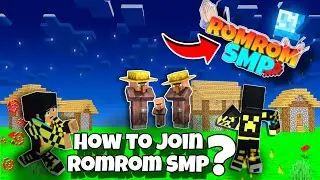 How to join RomRom SMP🤫😍 @NiwayOp @littlebazigargaming [Happy Diwali] #minecraft #minecraftpe