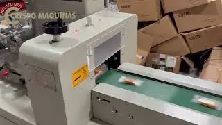 Automatización Total: Envasado Flow-Pack de Alta Velocidad 🚀 | ECM-250XD
