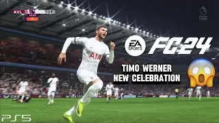 FC 24 next gen - Werner last minute goal celebration