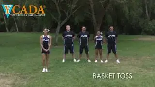 YCADA Cheer - Glossary - Basket Toss