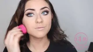 MODA&reg;  Angled Kabuki w/ Magic Sponge Tutorial ft. Giana Lauren