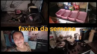  Vlog do nosso dia  de faxina , fiz uma gelatina top 