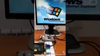 ✅Retro PC: 386SX40 Single Board Computer, start Windows95 #retrocomputing #vintagecomputers #retropc