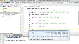10. Comparing Strings in Java