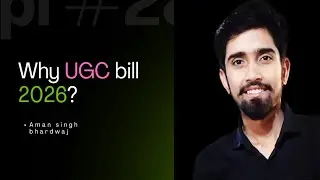 Why UGC?  |Analysis by @amansinghbhardwaj | #ugcbill2026  #university #india  #students