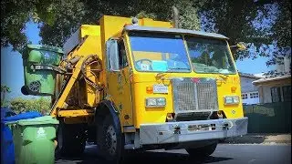 Can a Baby Amrep Garbage Truck Pack 8 Tons of Greenwaste?