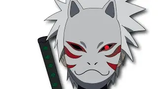 Drawing masked Anbu Kakashi  (Digital Art) @LORD6TH_ART