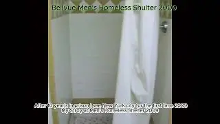 Bellevue Men's Shelter.  intake center for homeless men in Manhattan. my story 2009 after prison