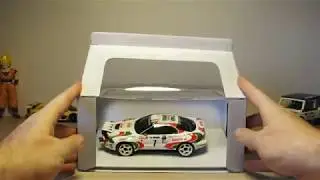 Mini Z Toyota Celica Turbo WRC RC car unboxing and test
