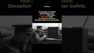 How Camouflage Won Battles Without Firing a Shot | WWII Deception Warfare #shorts
