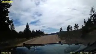 USFS Big Horn NF road 133 & 13 dispersed camping in Wyoming.