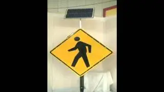 TS30/TS40 MUTCD Compliant Flashing LED Edge Lit Signs