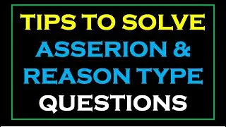 how to solve assertion reason type questions | Tricks | in Malayalam I class 10 & 12 board exam tips