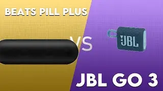 Beats Pill Plus vs JBL Go 3 Technical Comparison