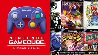 GameCube Nintendo Classics - Menu Concept