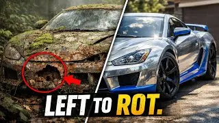 I Found a Forgotten Rusted Supercar in the Forest&hellip; This ASMR Restoration Changed Everything #gimedia
